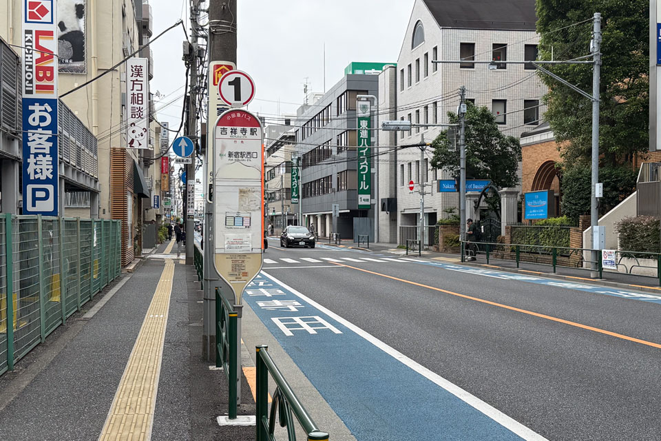 1番のりば(廃止前)