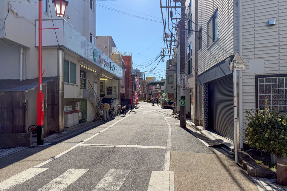 天神橋から若林駅