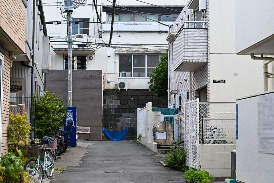 道路と水路敷