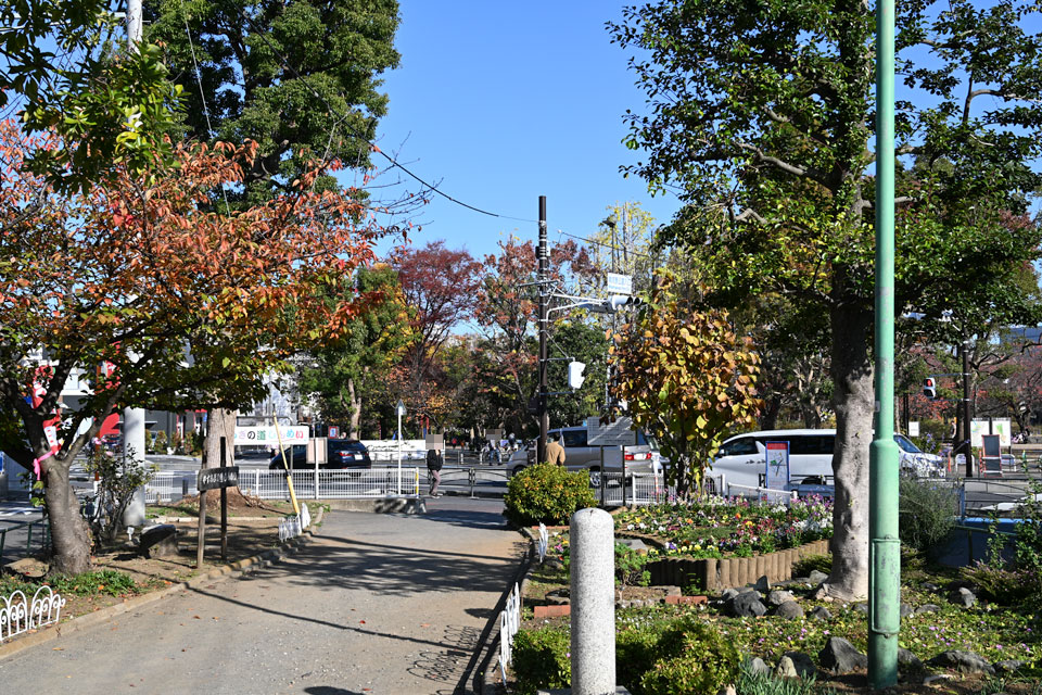 南河原公園入口
