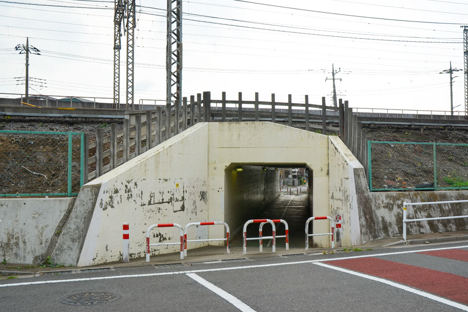 越戸川（広沢支流）の隧道