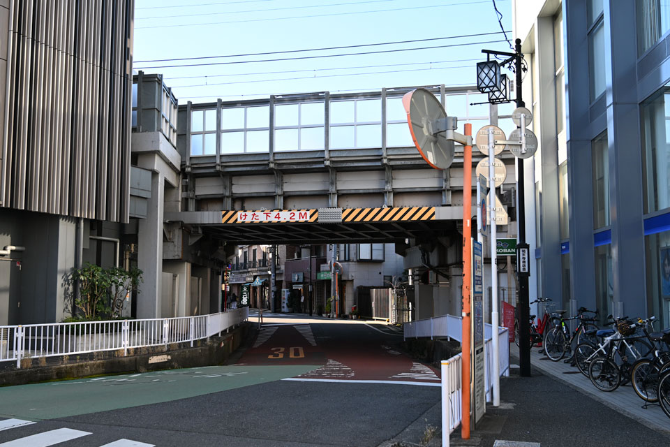 中目黒3号踏切跡