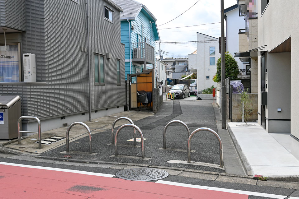 水道道路西側