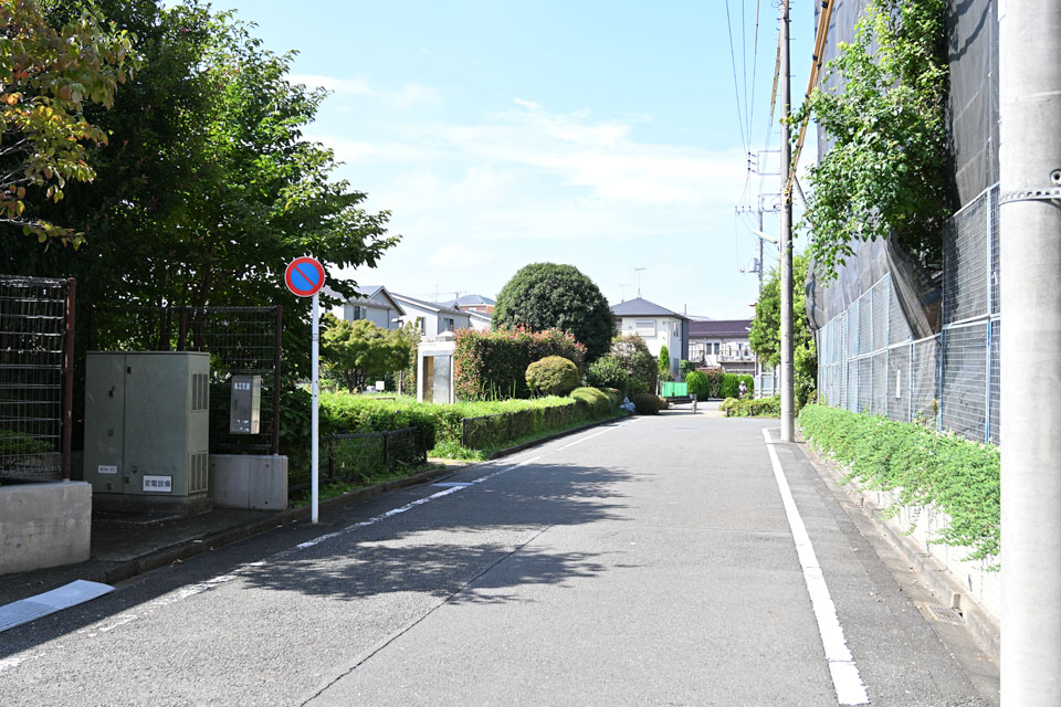 公園手前