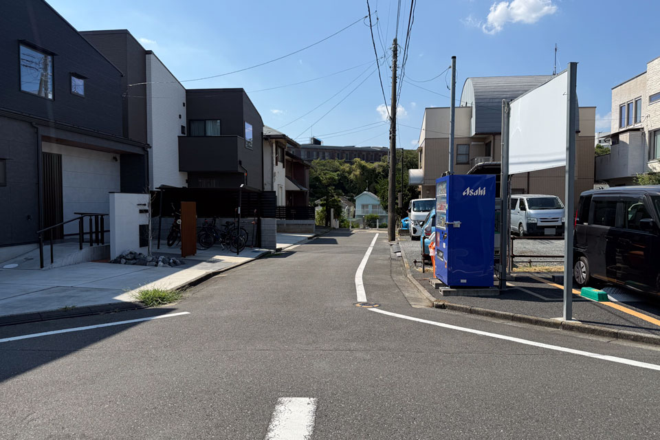 北側水路跡