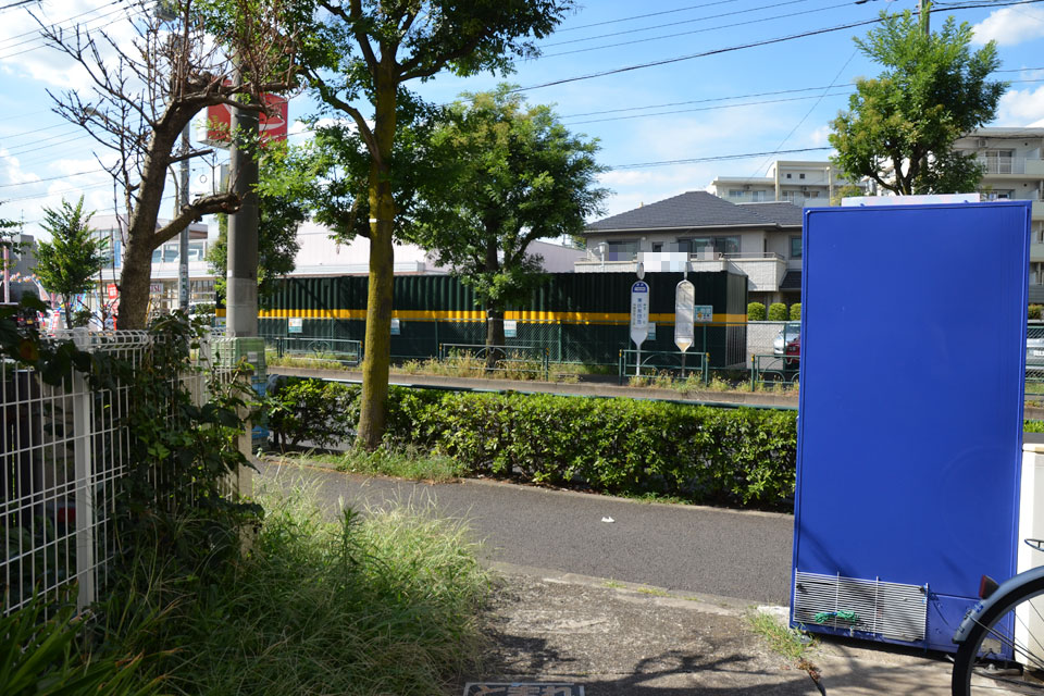 東伏見団地バス停