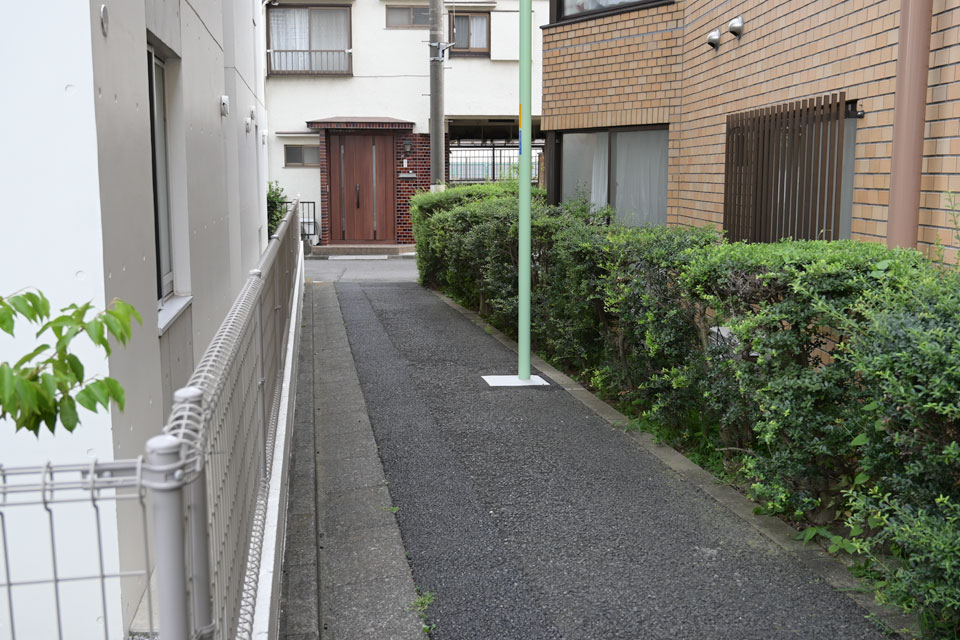 突き当たり