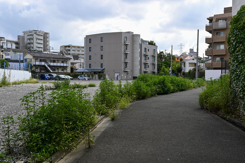 水路敷と水路跡