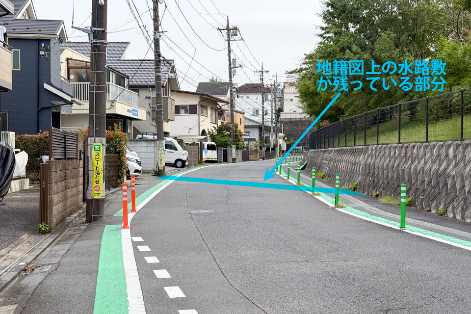 残水路敷