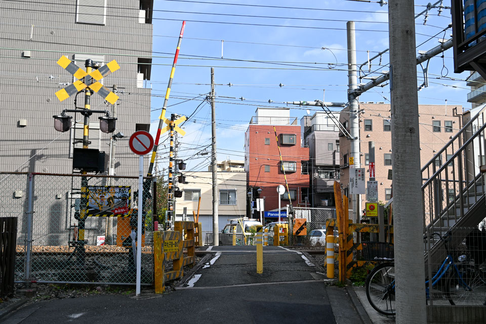 中丸子第一踏切