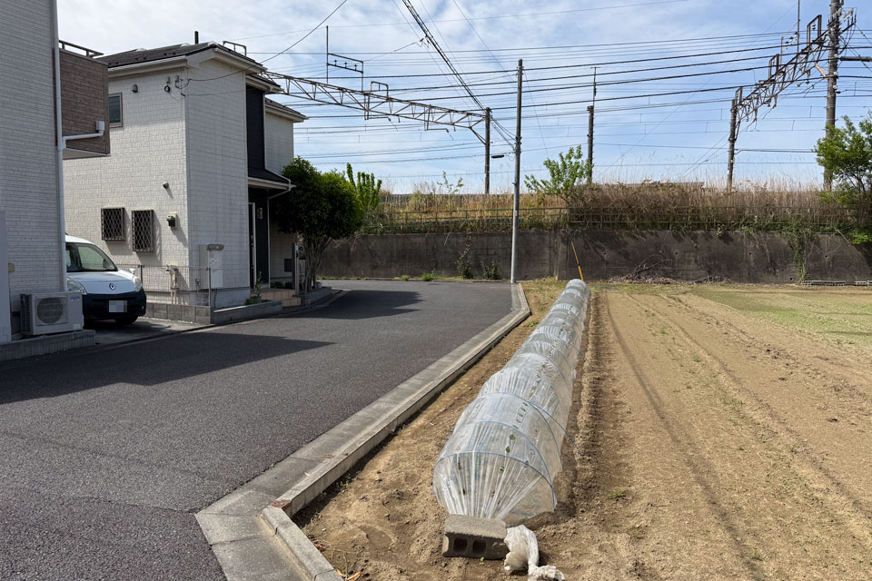 踏切跡