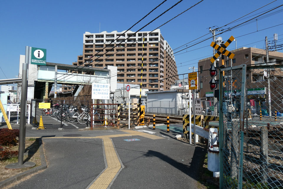 上野原第一踏切