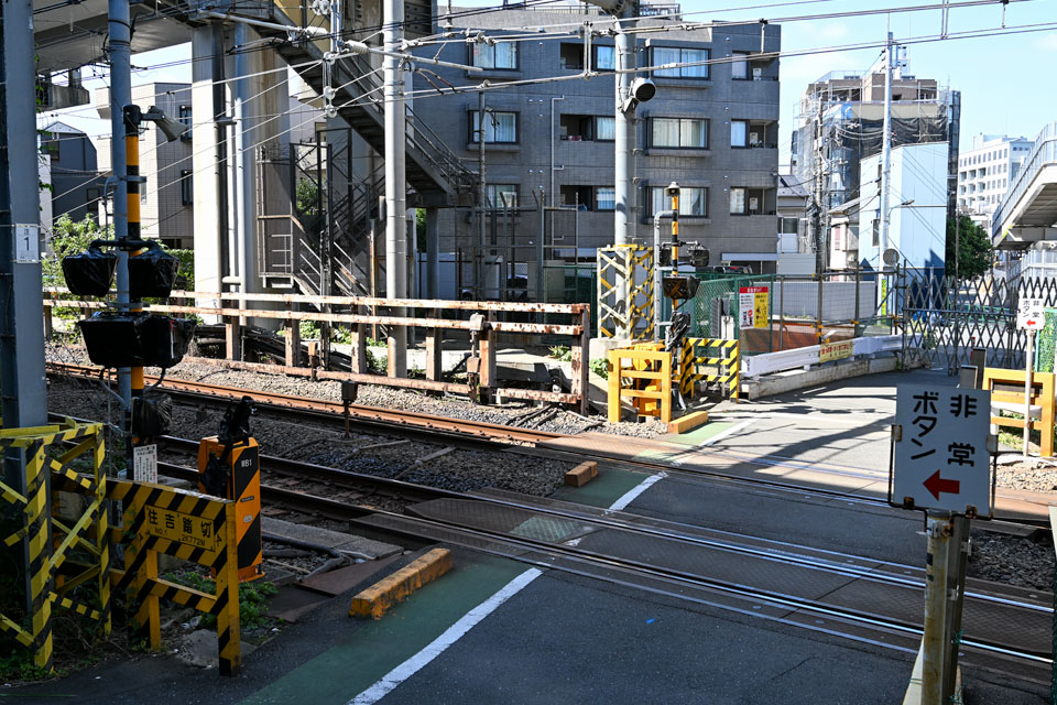 住吉踏切跡