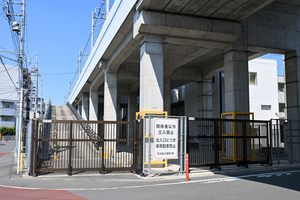 出村停留場跡