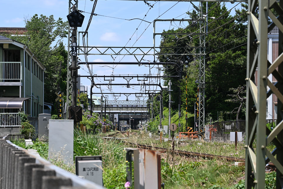 線路沿い