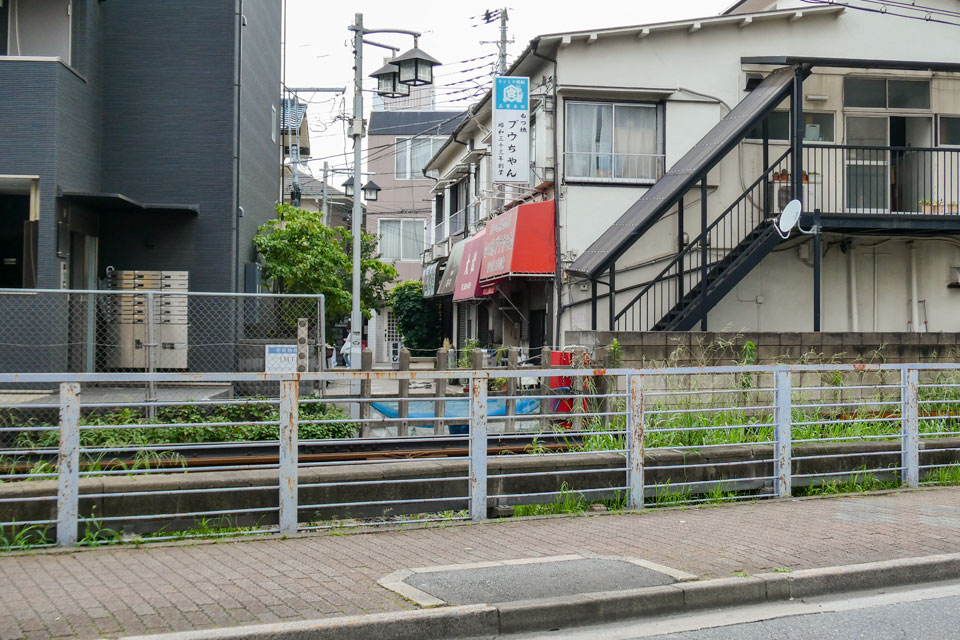 踏切跡