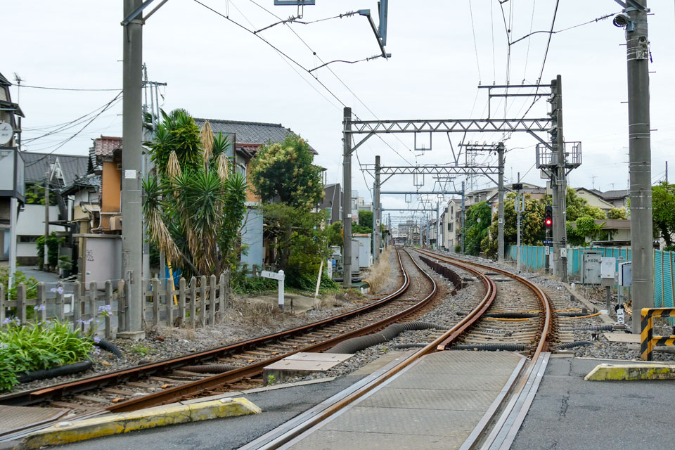 柴又駅方向