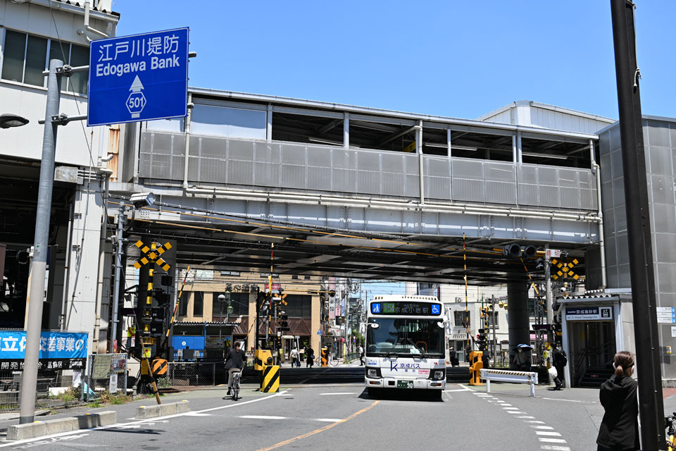 京成高砂1号踏切