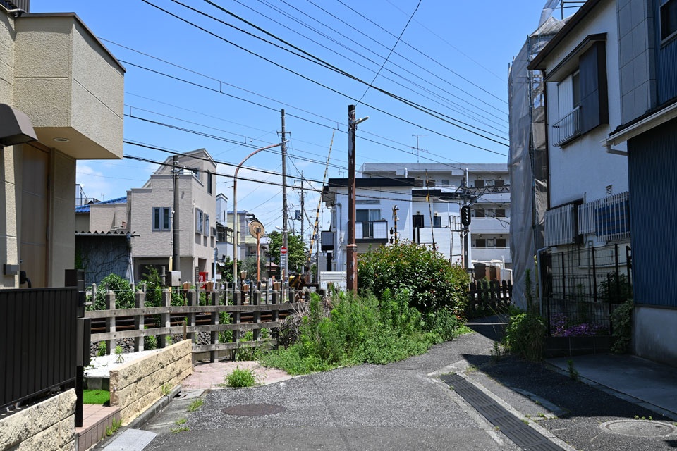 京成高砂6号踏切跡