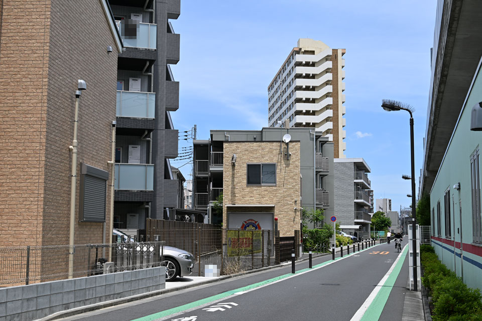 白鬚線跡