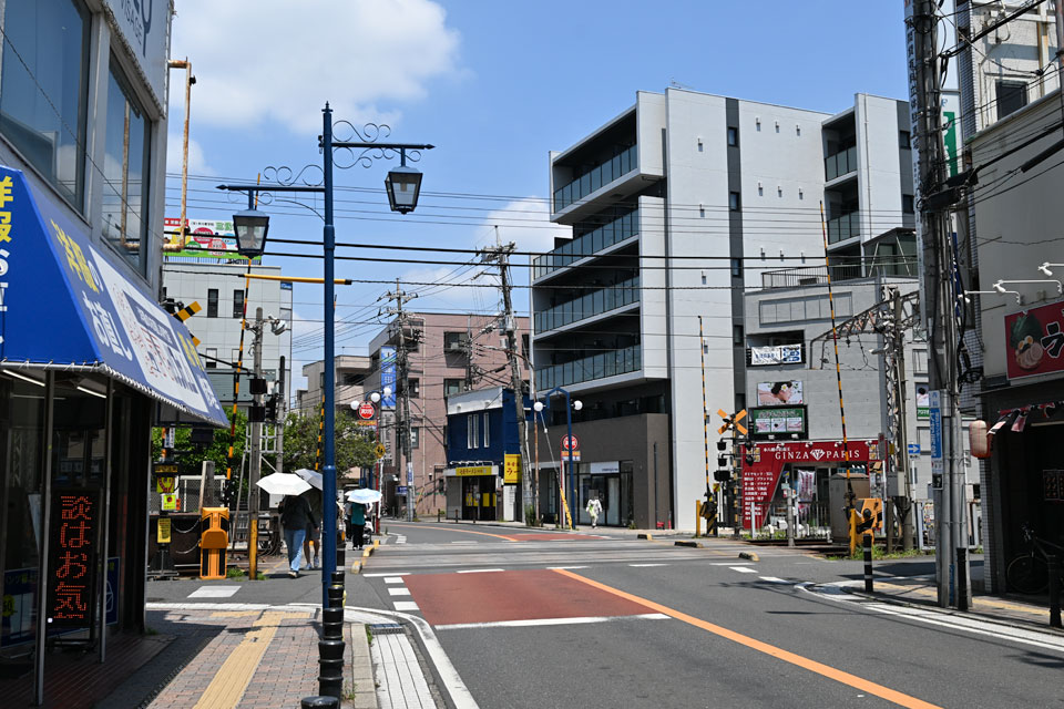 京成八幡1号踏切