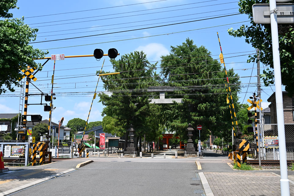 京成八幡3号踏切