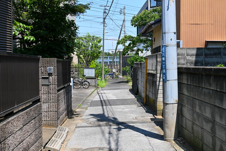 京成八幡7号踏切