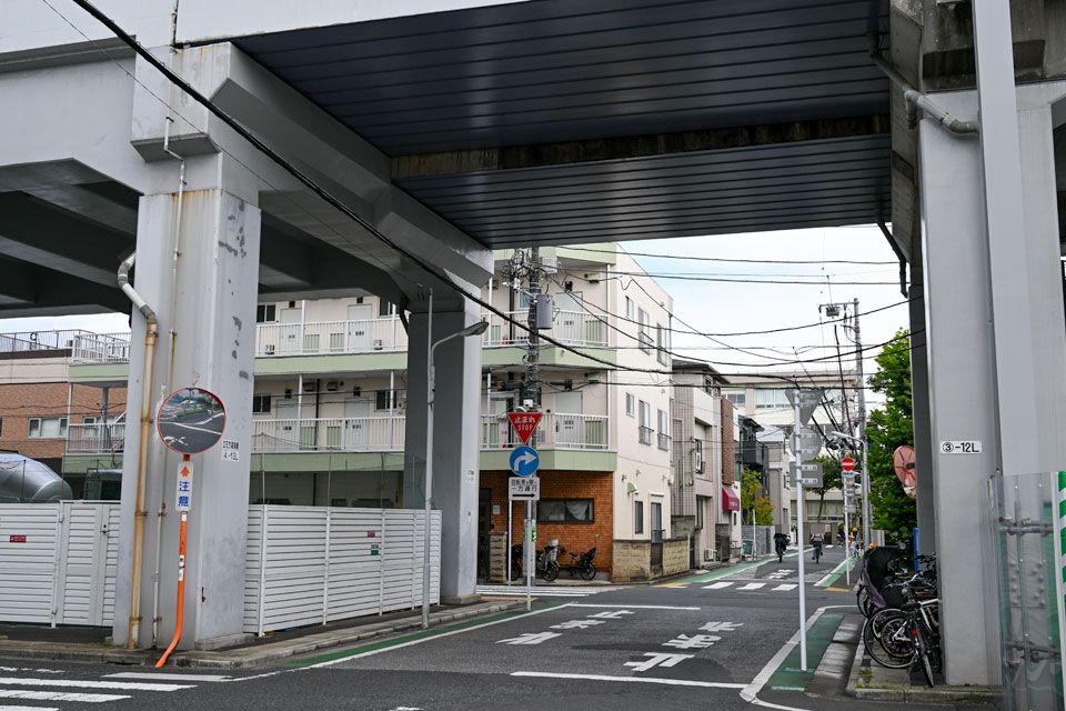 踏切跡