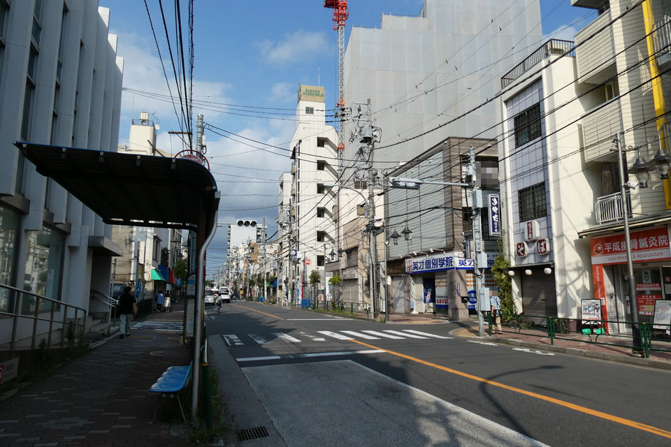 軌道踏切跡その2