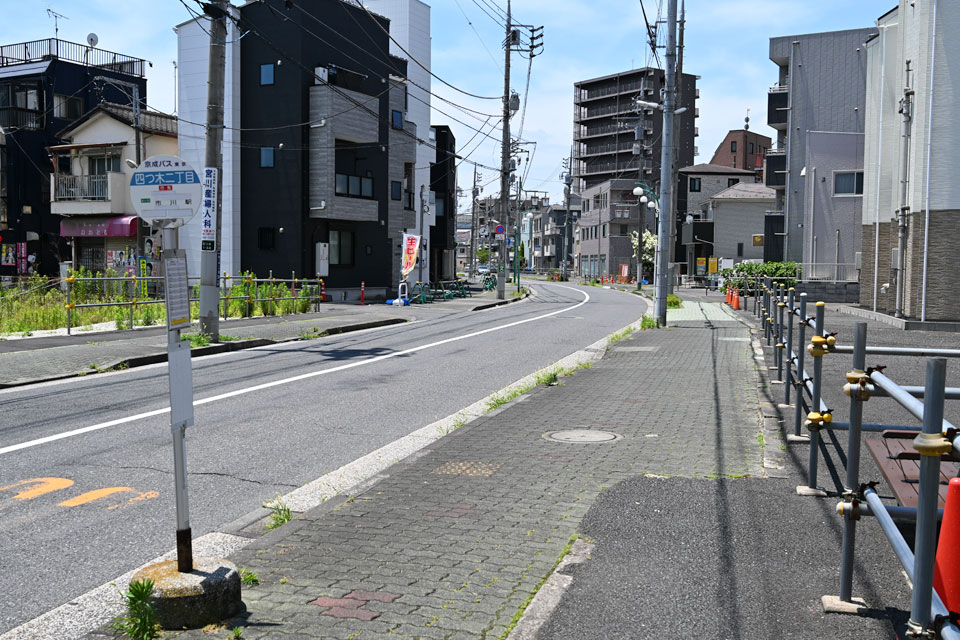 旧四ツ木停留場