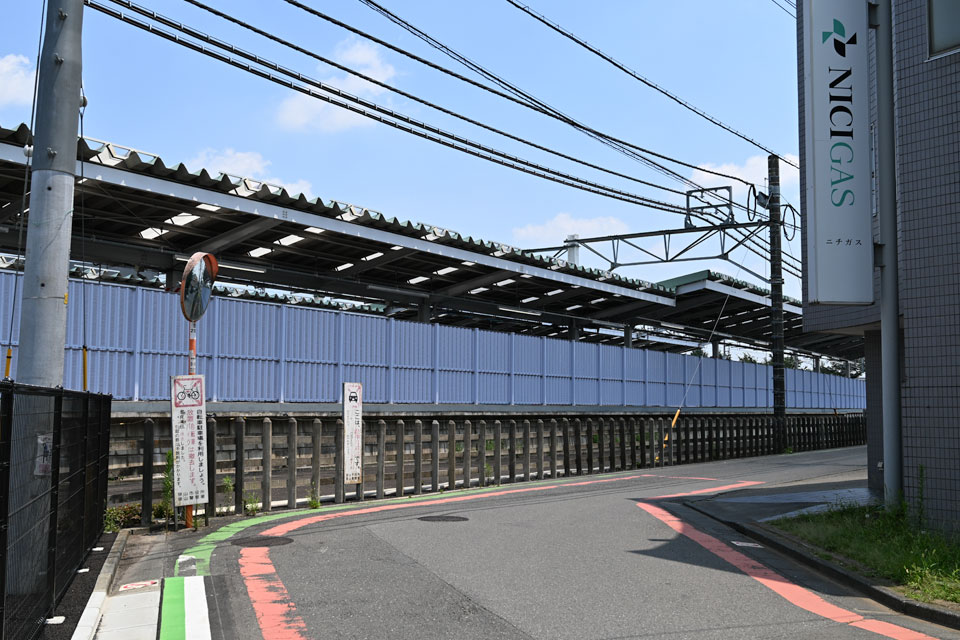 踏切跡
