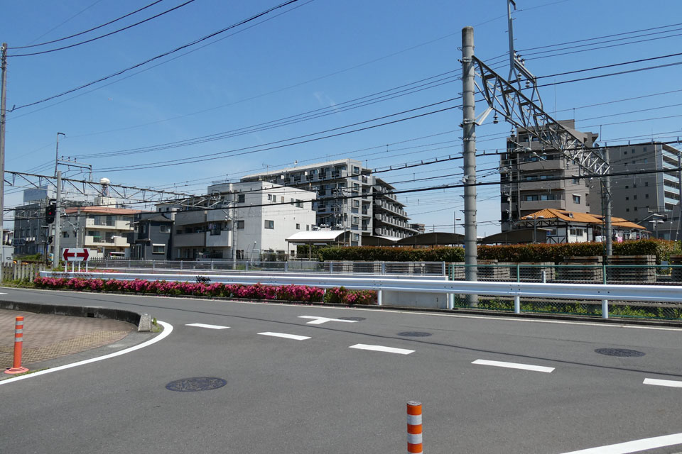 所沢4号踏切跡