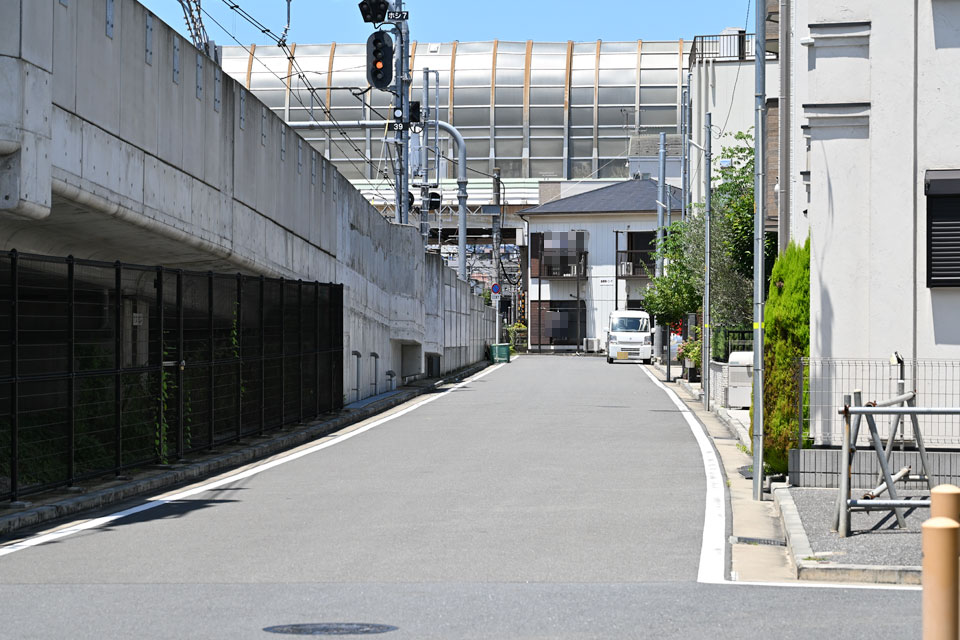 西向き