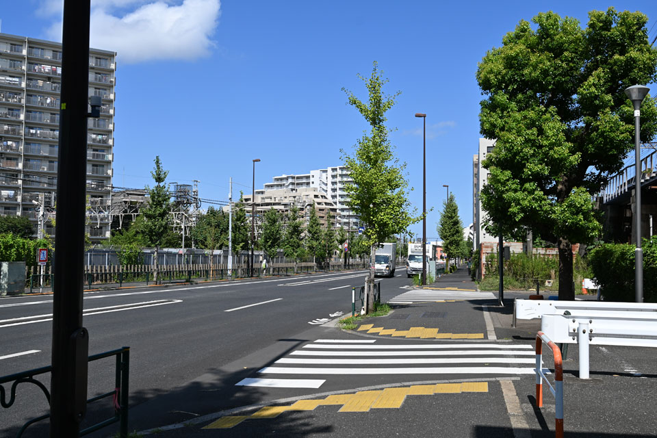 踏切跡