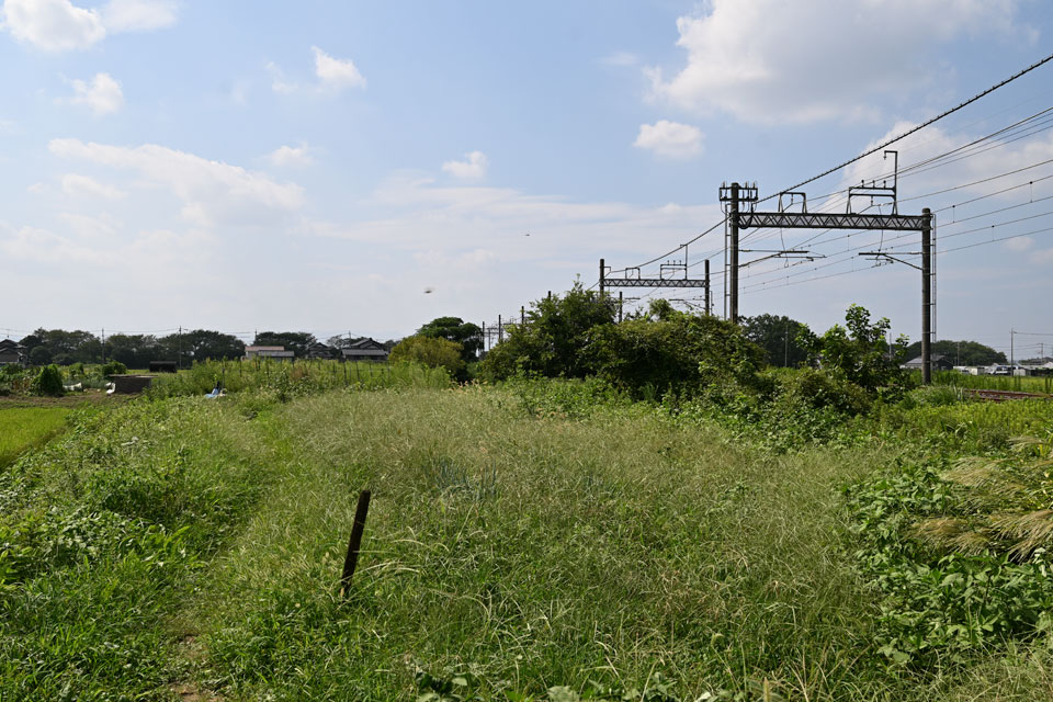 田面沢駅跡