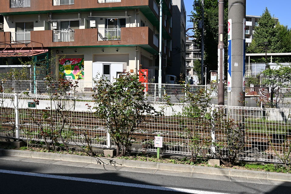 早稲田2号踏切跡