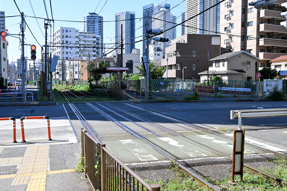 向原停留場