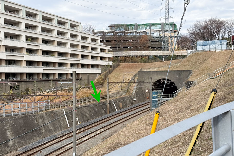 たまプラーザ1号踏切跡