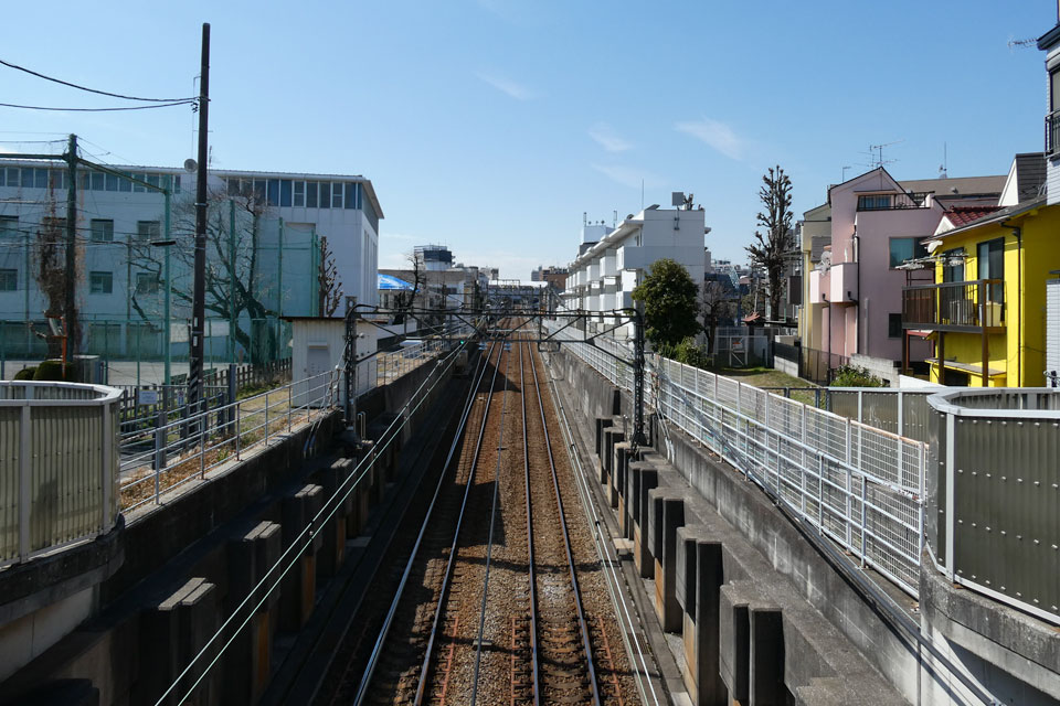 旗の台方向