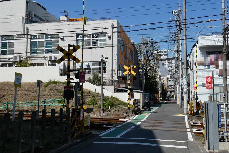 旗の台2号踏切""