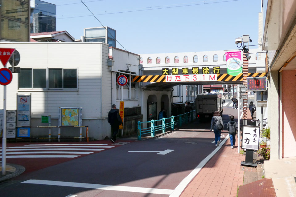 洗足池第1架道橋