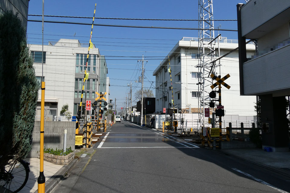 雪が谷大塚4号踏切