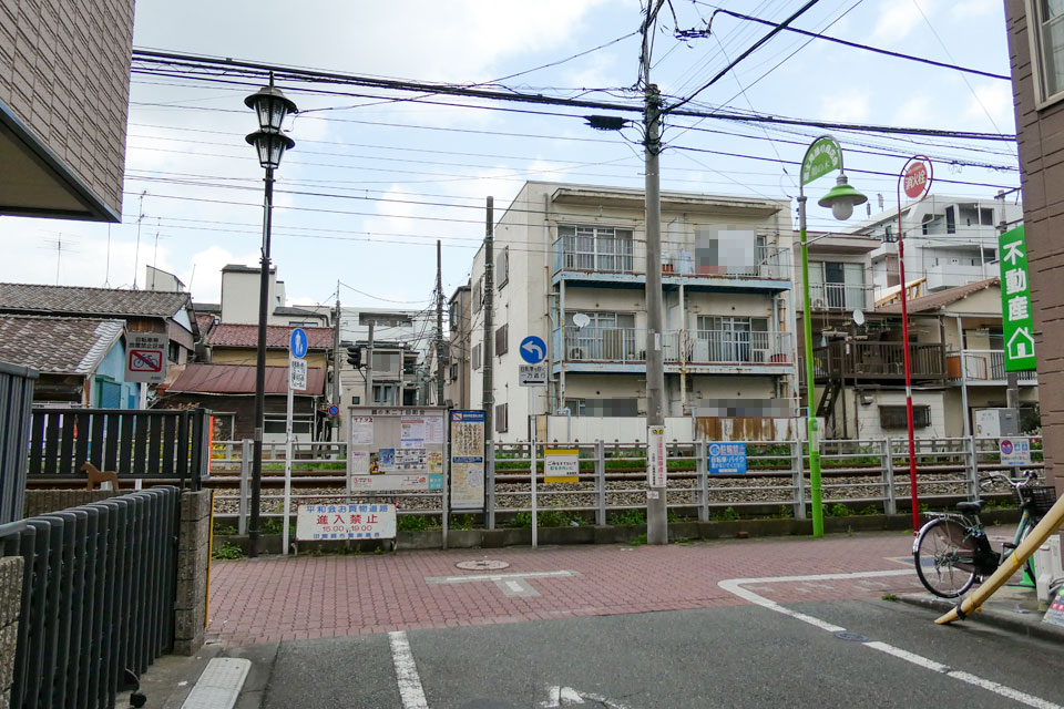 旧踏切?