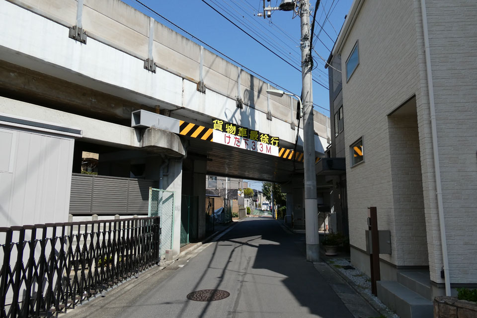 踏切跡