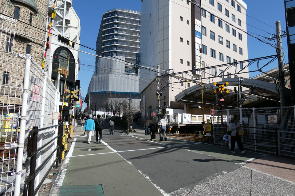 自由が丘1号踏切