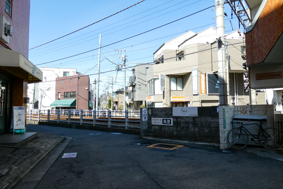 踏切跡？