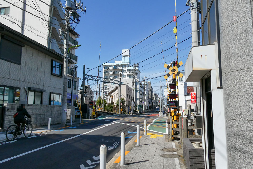 自由が丘4号踏切