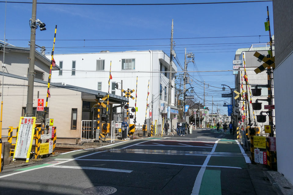 自由が丘6号踏切