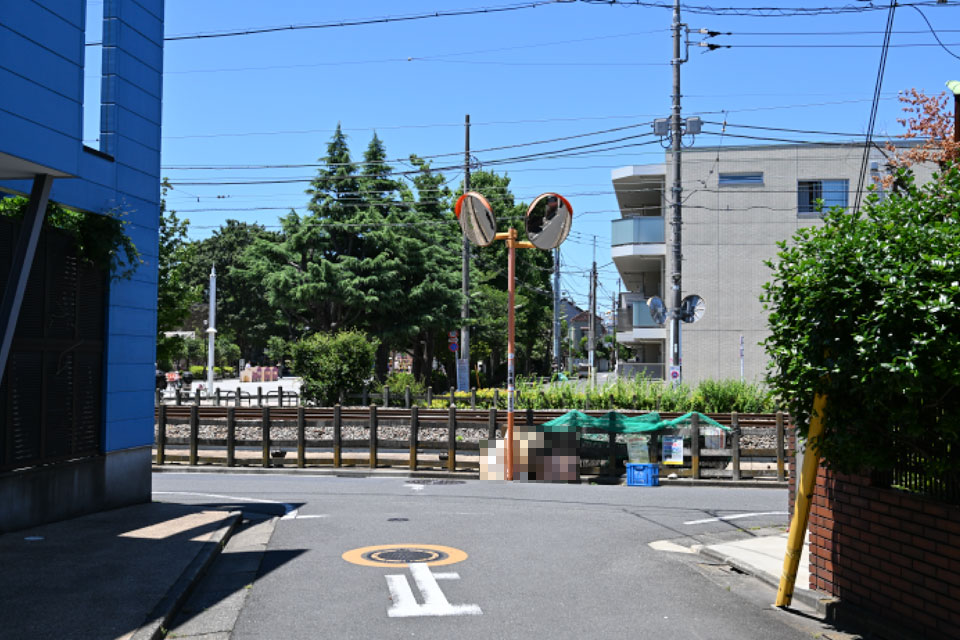ここにも旧踏切