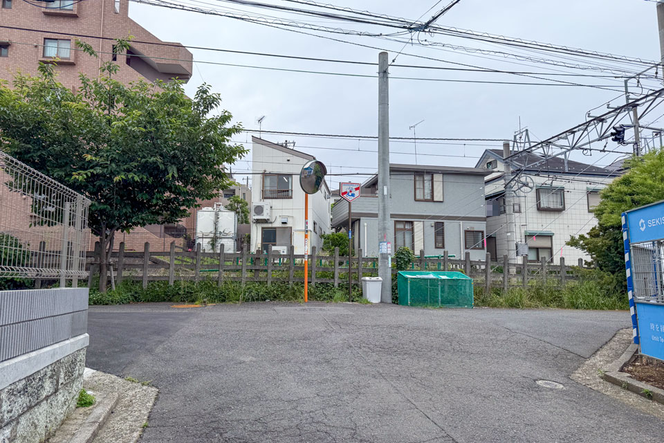 踏切跡